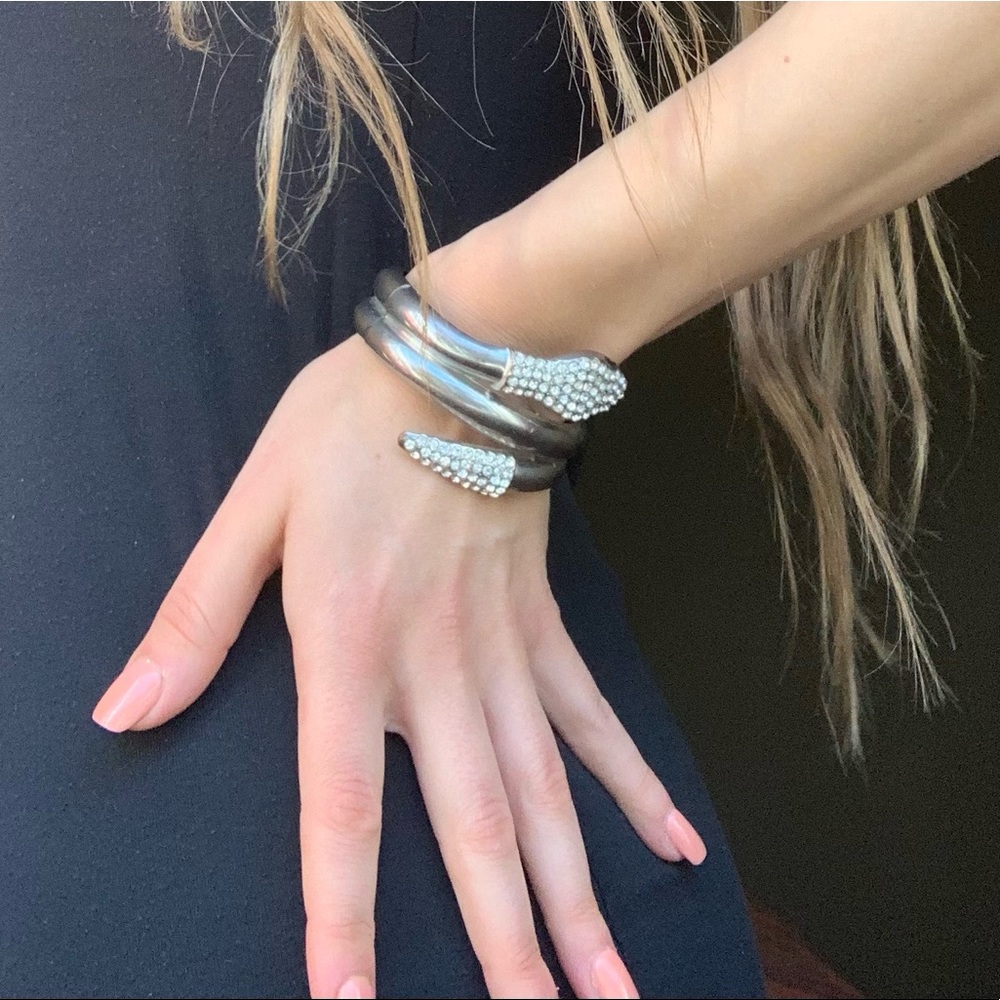 Sparkling Snake wrap around bracelet